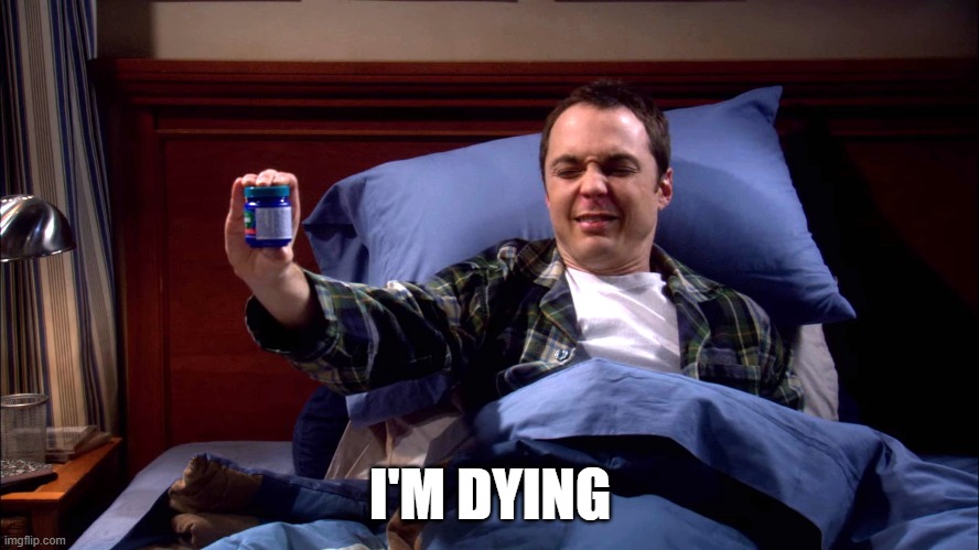 sheldon cooper febbre